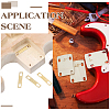 3Pcs Wooden Guitar Neck Shims AJEW-FG0007-90-5