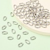 Tarnish Resistant 304 Stainless Steel Open Jump Rings STAS-Q186-03-8x5mm-5