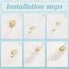 300Pcs Brass Wire Guardian and Protectors KK-ME0002-66-3