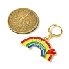 Alloy Enamel Pendant Stitch Markers HJEW-AB00345-3
