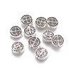 Tibetan Style Alloy Beads PALLOY-L214-01AS-1