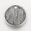 Tibetan Style Alloy Pendants TIBEP-Q078-20AS-RS-5