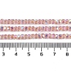 Electroplate Glass Beads Strands GLAA-Q105-03B-4