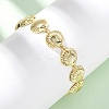 Brass Link Bracelets for Women BJEW-H209-01B-G-1