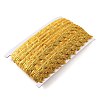 Sparkle Metallic Sequin Polyester Lace Trim SRIB-WH0011-047-2