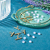 Brass Tube Bails DIY-TA0014-37B-G-6