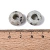 Natural Labradorite European Beads G-N359-17A-06-3