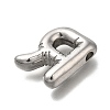 304 Stainless Steel Pendants STAS-S166-01P-18-2