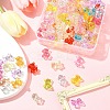 140Pcs Transparent Acrylic Beads MACR-FS0001-98-8