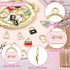 24Pcs 12 Styles Rack Plating Alloy Enamel Pendants ENAM-YW0006-10-5