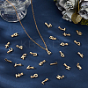 26Pcs 26 Styles Brass Charms KK-BBC0018-96-3