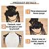 1Pair Rhinestone Sewing Ornaments DIY-NB0014-65B-3
