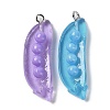 Transparent Resin Pendants RESI-D071-02-2
