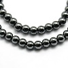 Grade AAA Magnetic Synthetic Hematite Round Bead Strands G-G644-A-11-1