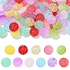 100Pcs 11 Colors Transparent Glass Beads DGLA-CJ0001-02-1