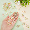 30Pcs Transparent Acrylic Pendants FIND-PH0008-05-WH-3