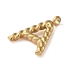 316 Surgical Stainless Steel Pendants & Charms STAS-D031-01A-2