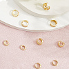 5 Pairs 5 Style Brass Micro Pave Clear Cubic Zirconia Hoop Earrings EJEW-BBC0002-01-7