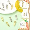 12Pcs 2 Colors Brass Pendants KK-CJ0003-78-3