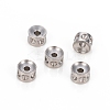 Tarnish Resistant 304 Stainless Steel Beads Rhinestone Settings STAS-I150-02A-P-1