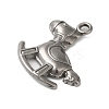 Non-Tarnish 304 Stainless Steel Pendants STAS-N103-14P-2
