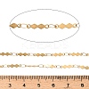 304 Stainless Steel Rhombus Bar Link Chains CHS-H116-01H-G-3