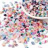 Imitation Pearl Acrylic Cabochons OACR-R063-5mm-M-1