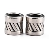 304 Stainless Steel Beads LS-STAS-B010-21AS-1