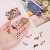 36Pcs 6 Colors Alloy Enamel Pendants ENAM-SC0005-48-3