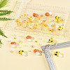 156Pcs 10 Styles Handmade Millefiori Glass Beads LAMP-FS0001-32-8