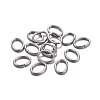 Tarnish Resistant 304 Stainless Steel Open Jump Rings STAS-F221-40P-B-1