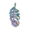 Ion Plating(IP) 304 Stainless Steel Big Pendants STAS-A070-18MC-1