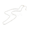 304 Stainless Steel Chain Necklaces NJEW-JN03523-01-1
