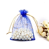 Gold Stamping Moon & Star Organza Drawstring Gift Storage Bags PW-WG08560-33-1