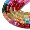 Dyed Natural White Jade Beads Strands G-H333-02B-5