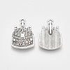 Tibetan Style Alloy Pendants X-TIBE-S314-65AS-LF-1
