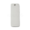 304 Stainless Steel Mirror Polished Finish Stamping Blank Tag Pendants STAS-D365-04P-1