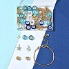 DIY Marine Theme Resin & Alloy Enamel Bead European Bracelet Making Kits DIY-FS0006-87-7