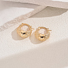 Elegant Geometric Heart Hoop Earrings EM8597-5-1