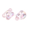 UV Plating Rainbow Iridescent Acrylic Pendants OACR-K003-007E-4