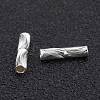 Corrugated Brass Tube Beads KK-H759-27A-S-2