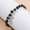 Natural Dragon Blood Beaded Bracelets for Women G-P563-07P-08-1