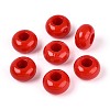 Independence Day Opaque Acrylic European Beads SACR-N019-03M1-3
