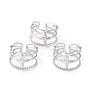 Tarnish Resistant 304 Stainless Steel Finger Rings RJEW-L102-22P-1