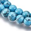 Synthetic Turquoise Beads Strands Z0NDC012-1-3