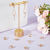 20Pcs Brass Vortex Clip-on Earring Findings KK-BBC0011-05-4