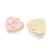 Alloy Enamel Pendants PALLOY-T092-37G-2
