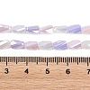 Electroplate Glass Beads EGLA-D300-01A-08-3