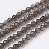 Natural Smoky Quartz Beads Strands G-D168-B-3mm-1