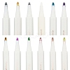 12Pcs Metallic Markers Paints Pens AJEW-WH0141-07-1